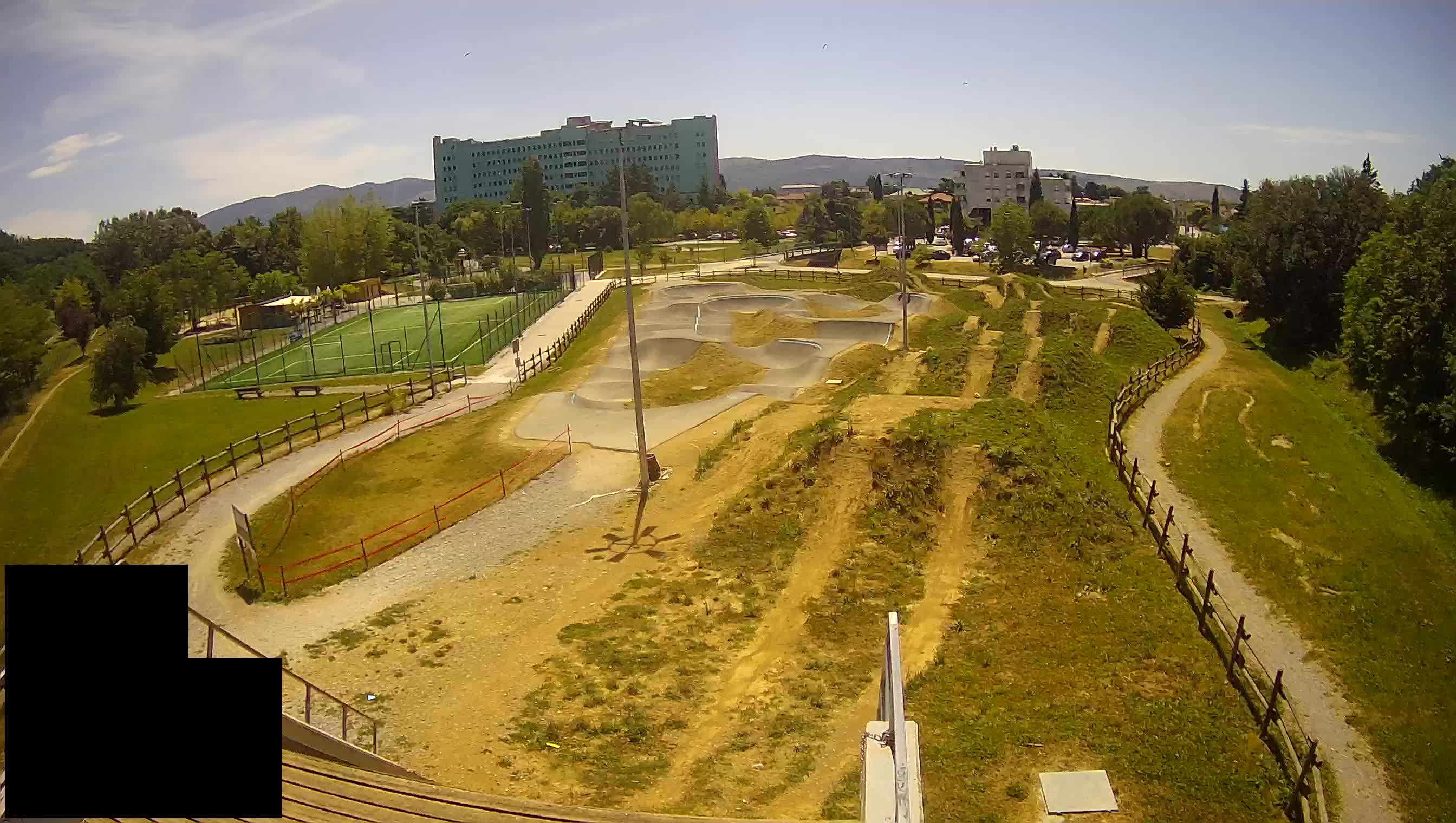 Cámara web en vivo del parque deportivo Šempeter pri Gorici – Eslovenia