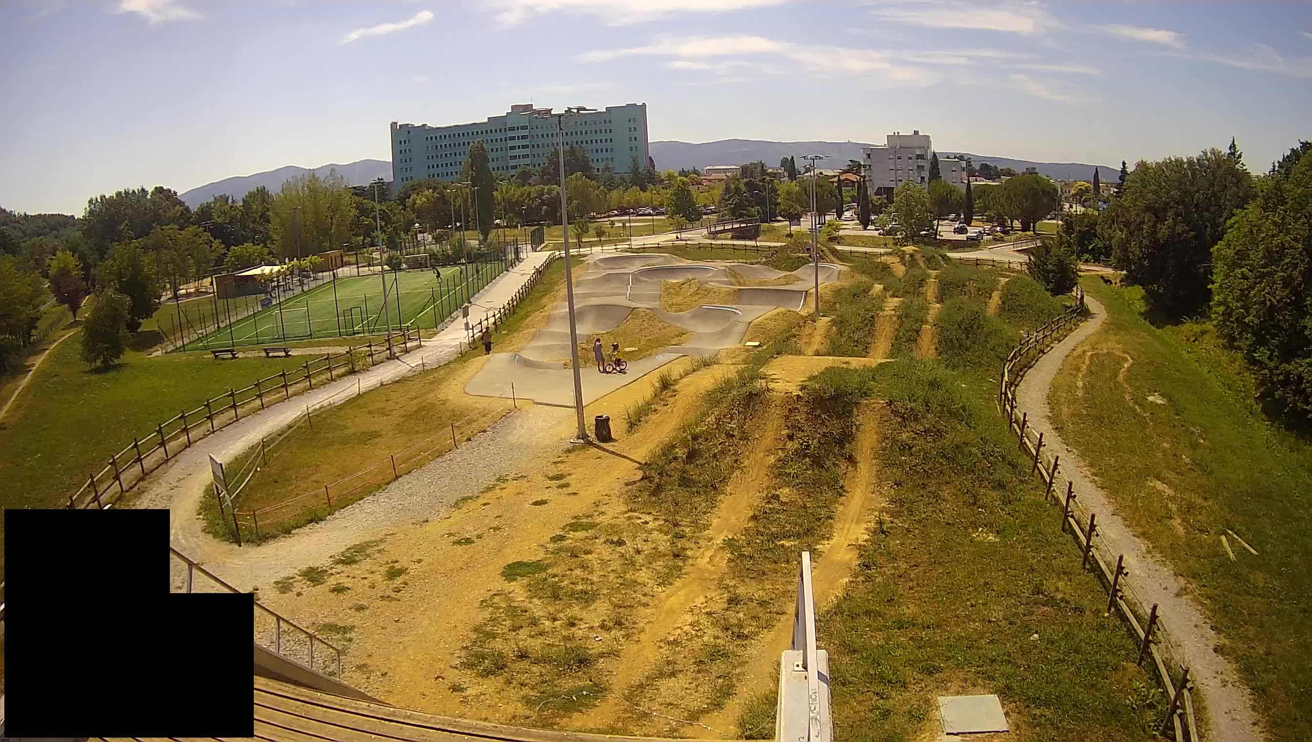 Cámara web en vivo del parque deportivo Šempeter pri Gorici – Eslovenia
