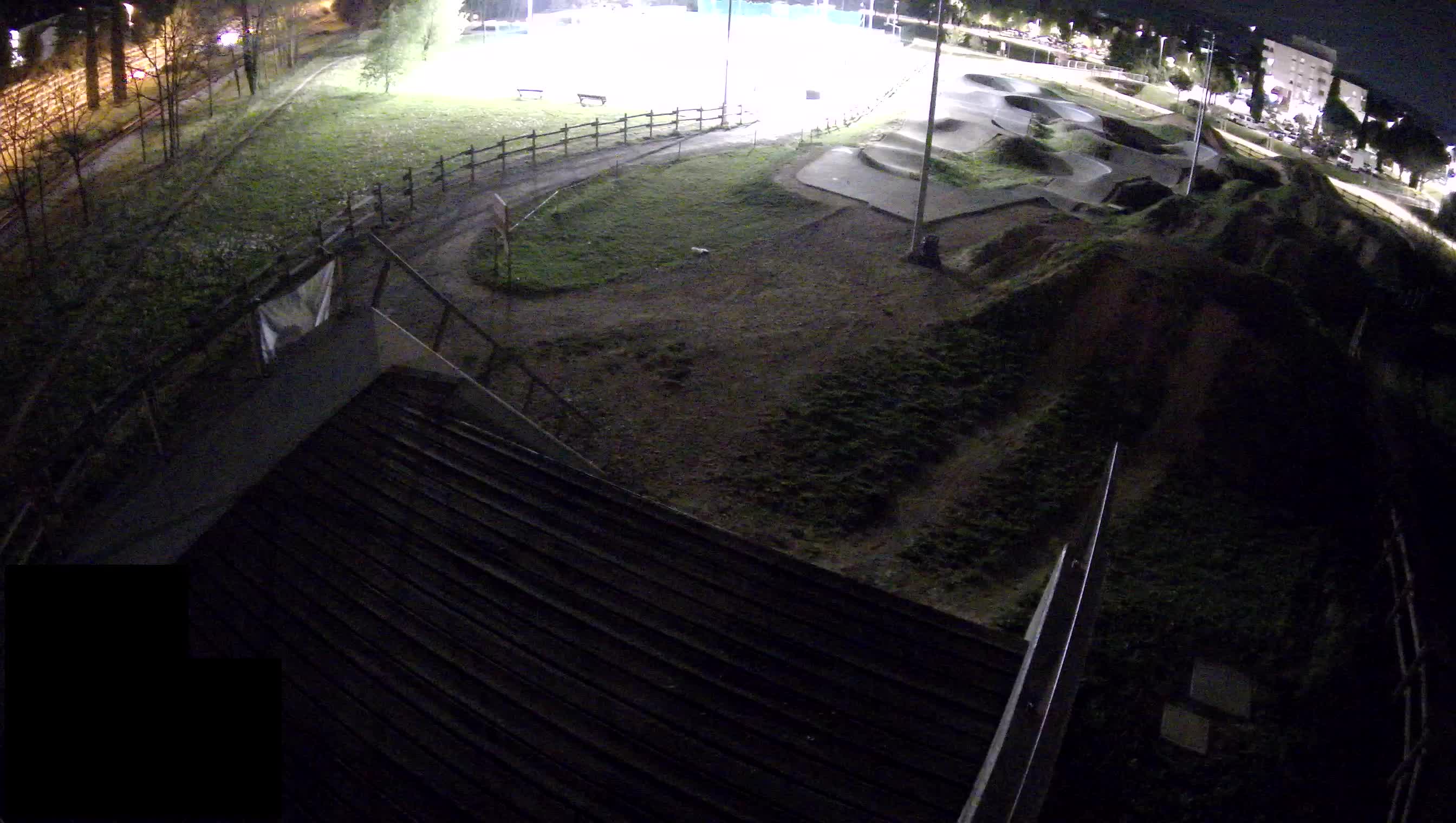 Cámara web en vivo del parque deportivo Šempeter pri Gorici – Eslovenia