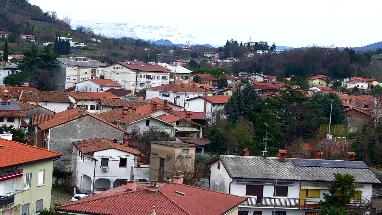 Čudovit panoramski pogled na Šempeter pri Gorici