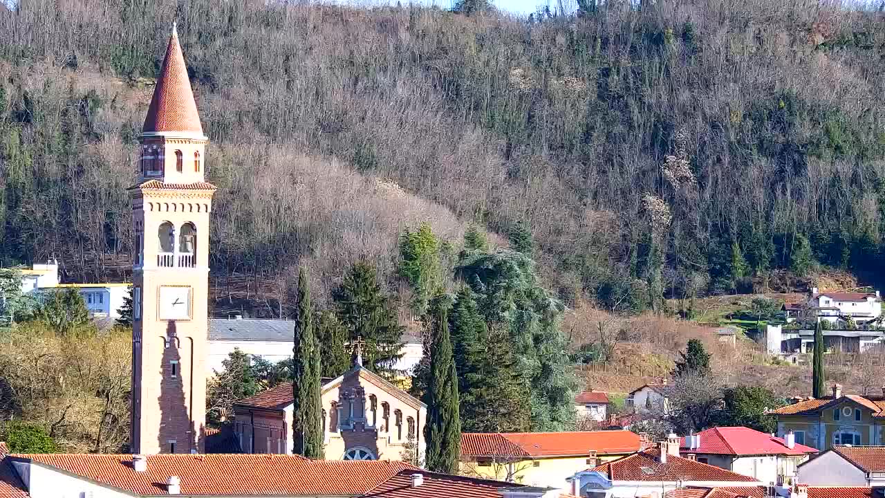 Čudovit panoramski pogled na Šempeter pri Gorici