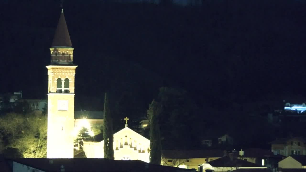 Čudovit panoramski pogled na Šempeter pri Gorici