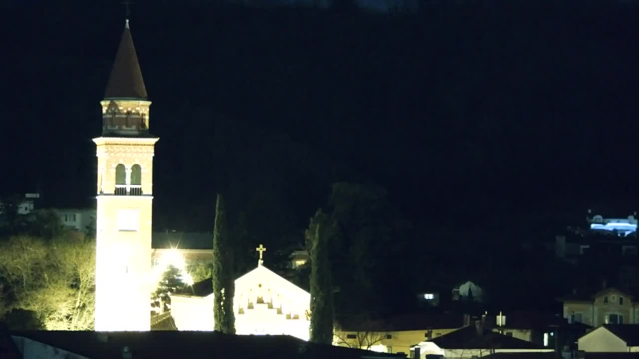 Čudovit panoramski pogled na Šempeter pri Gorici