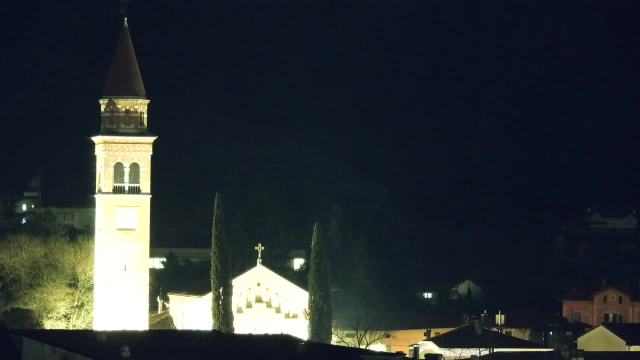 Čudovit panoramski pogled na Šempeter pri Gorici