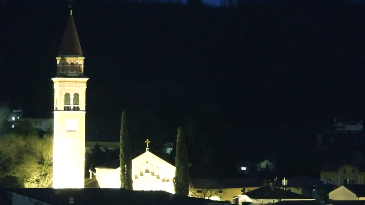 Čudovit panoramski pogled na Šempeter pri Gorici