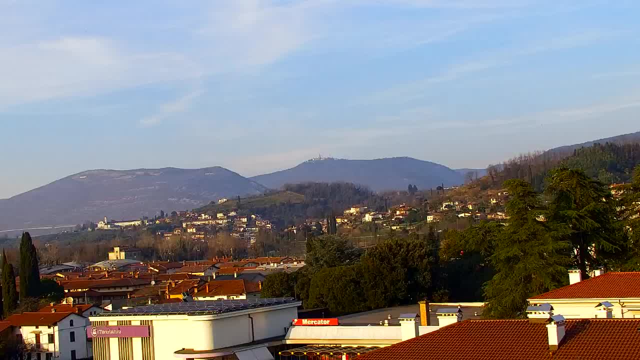 Čudovit panoramski pogled na Šempeter pri Gorici