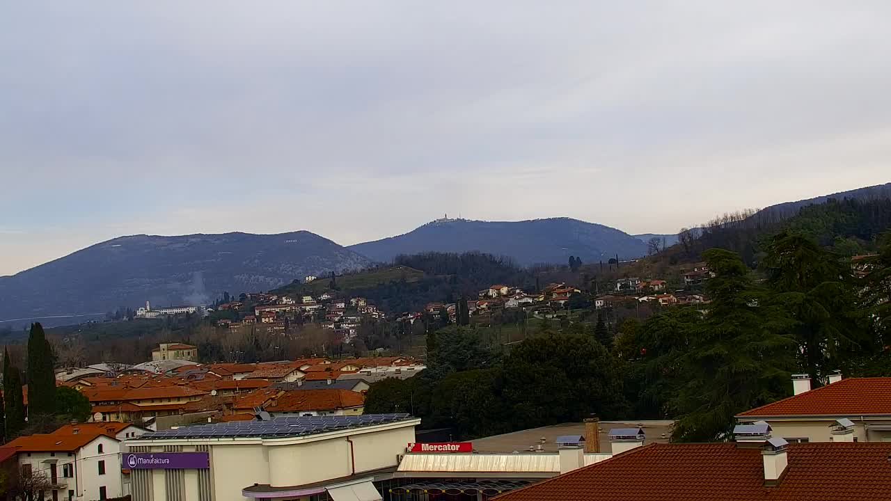 Čudovit panoramski pogled na Šempeter pri Gorici