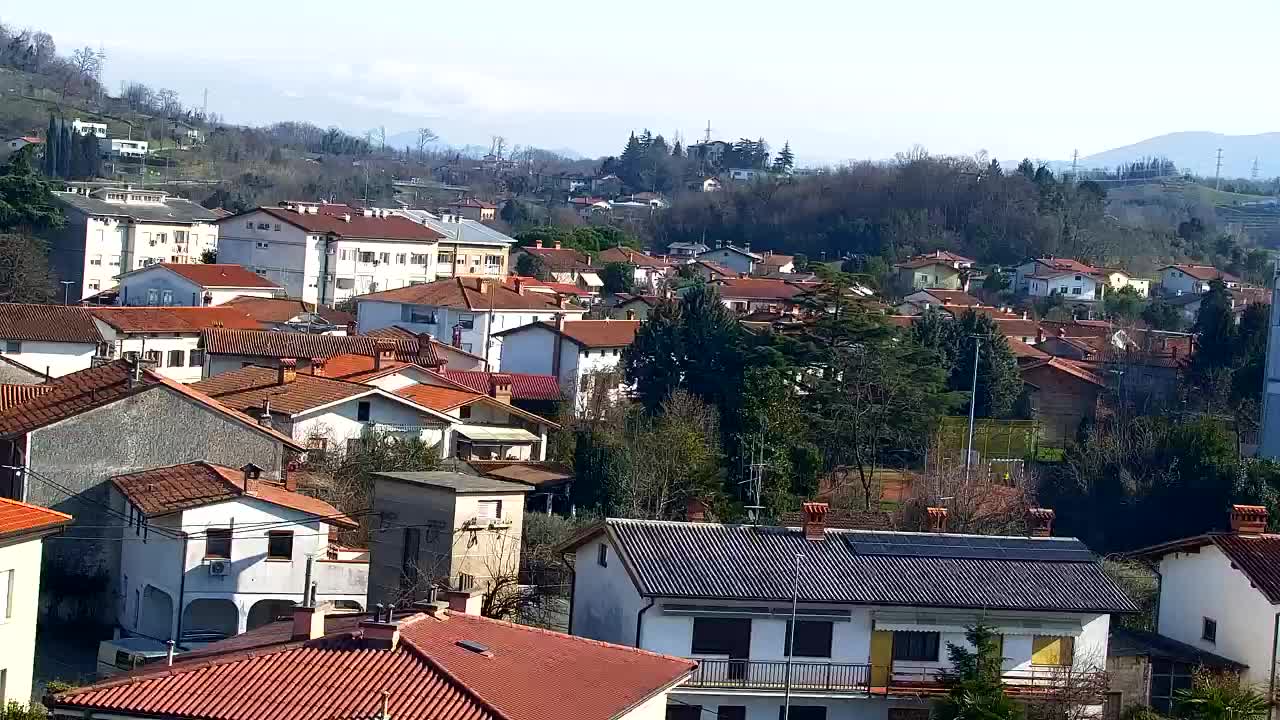 Čudovit panoramski pogled na Šempeter pri Gorici