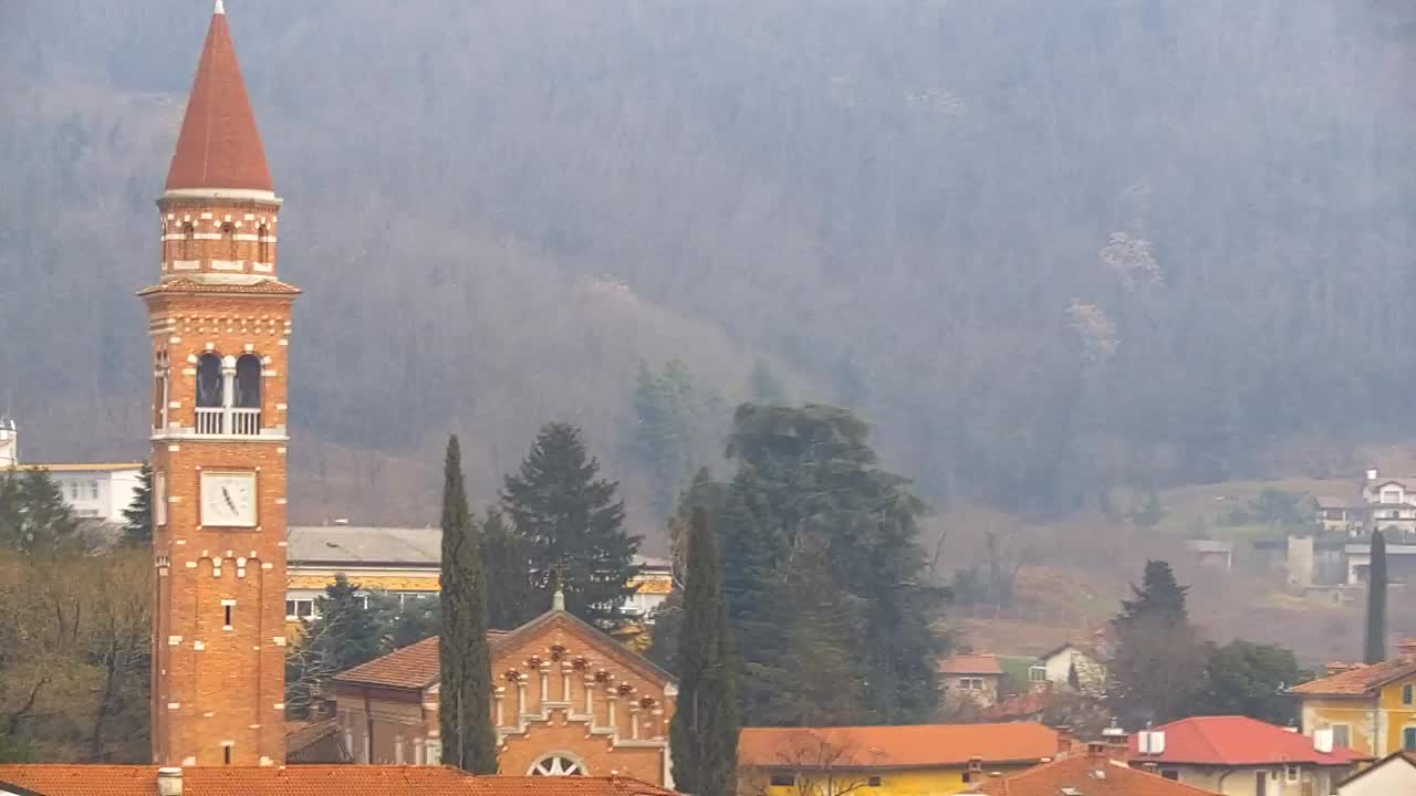 Čudovit panoramski pogled na Šempeter pri Gorici