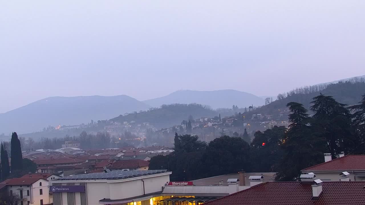 Čudovit panoramski pogled na Šempeter pri Gorici