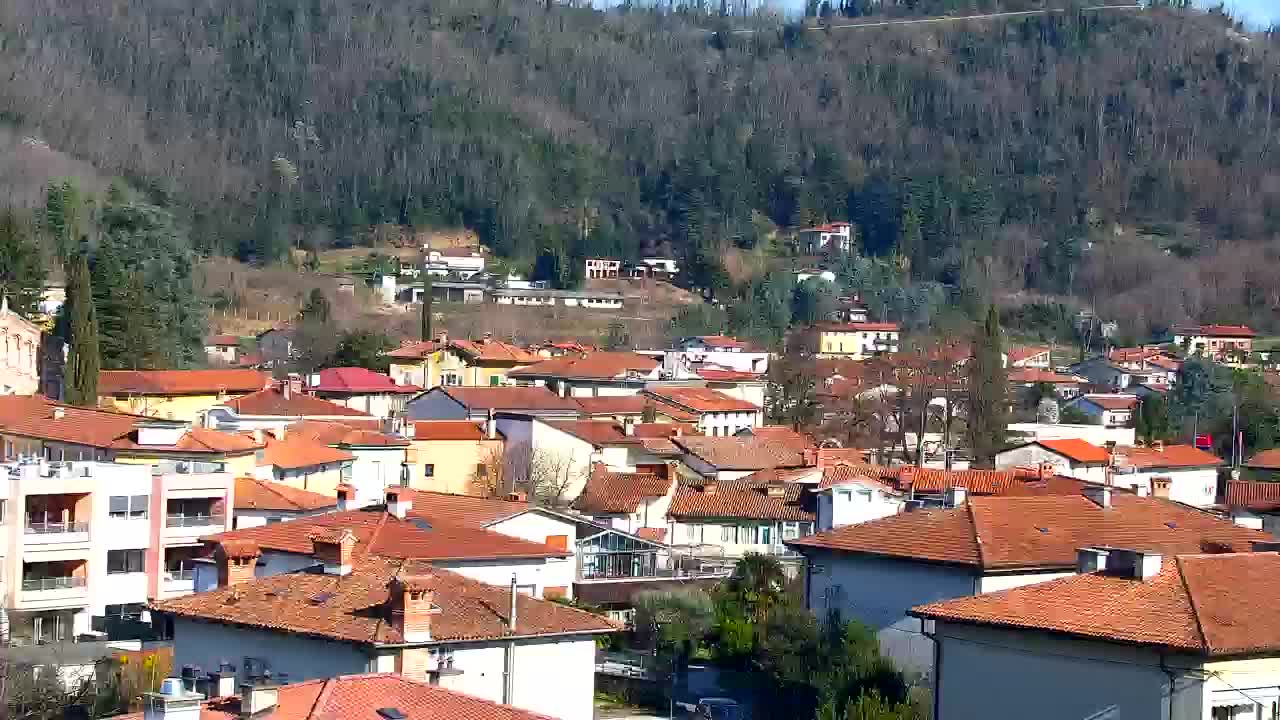 Čudovit panoramski pogled na Šempeter pri Gorici