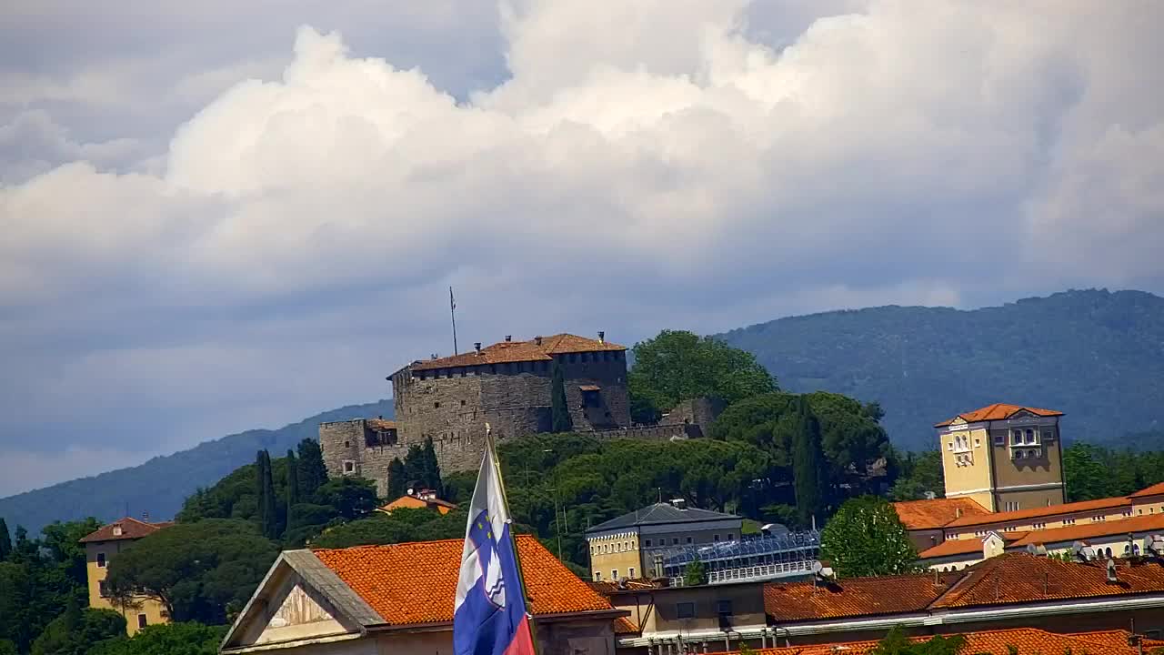 Čudovit panoramski pogled na Šempeter pri Gorici
