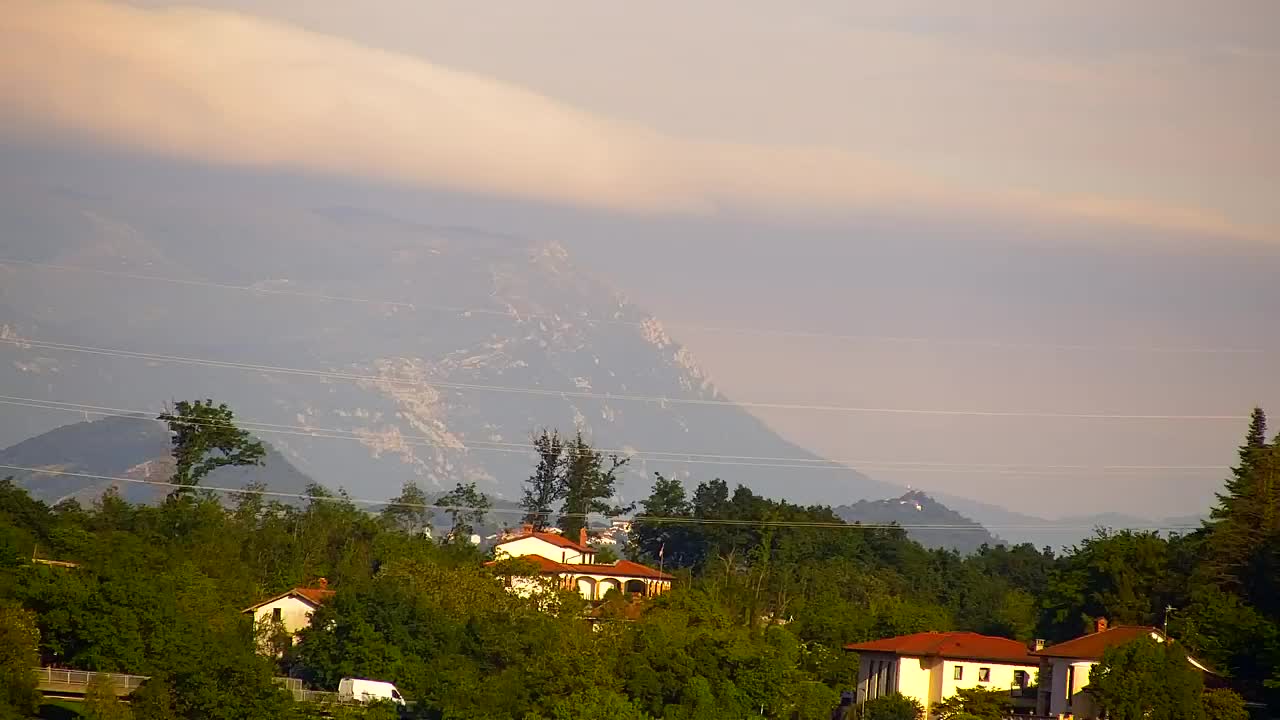 Panorama mozzafiato di Šempeter pri Gorici