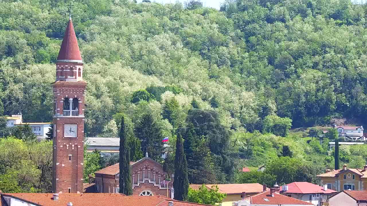 Čudovit panoramski pogled na Šempeter pri Gorici
