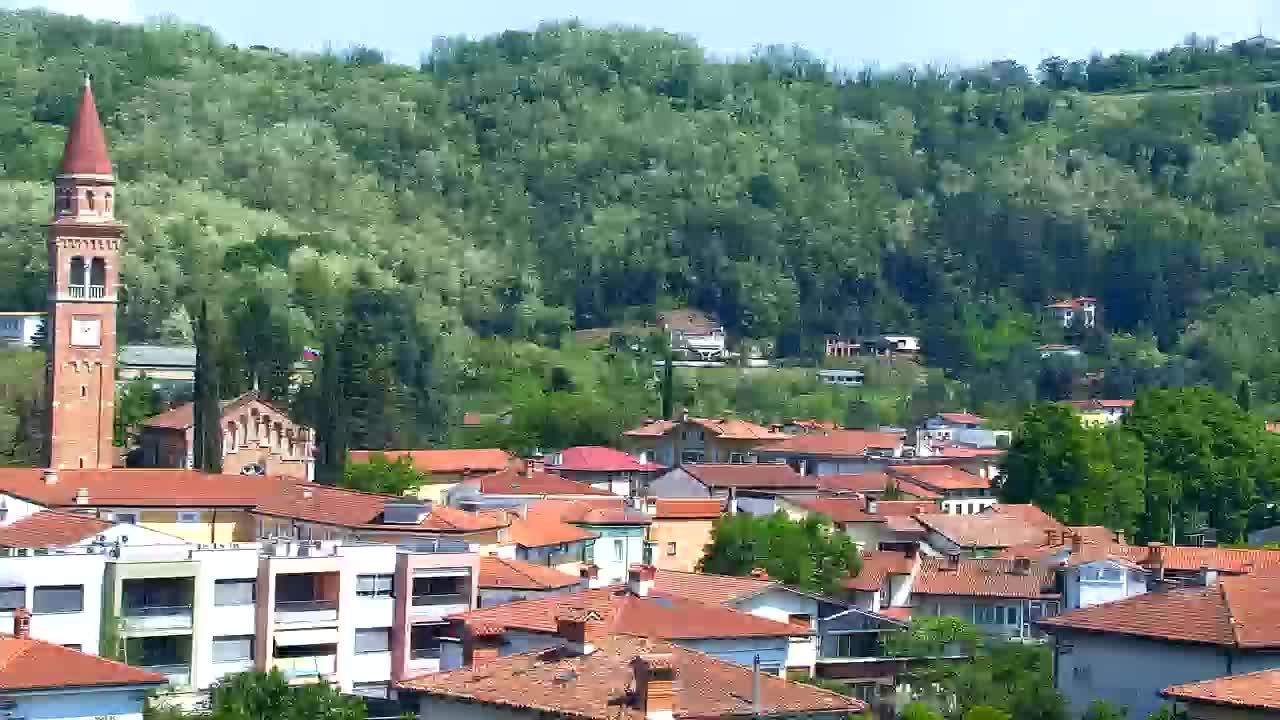Čudovit panoramski pogled na Šempeter pri Gorici