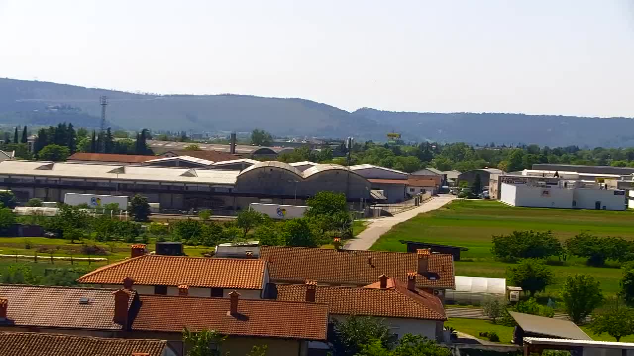 Čudovit panoramski pogled na Šempeter pri Gorici