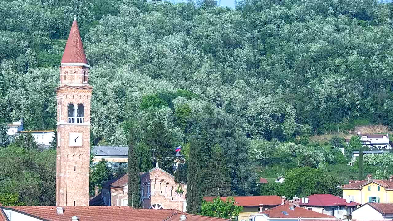 Čudovit panoramski pogled na Šempeter pri Gorici