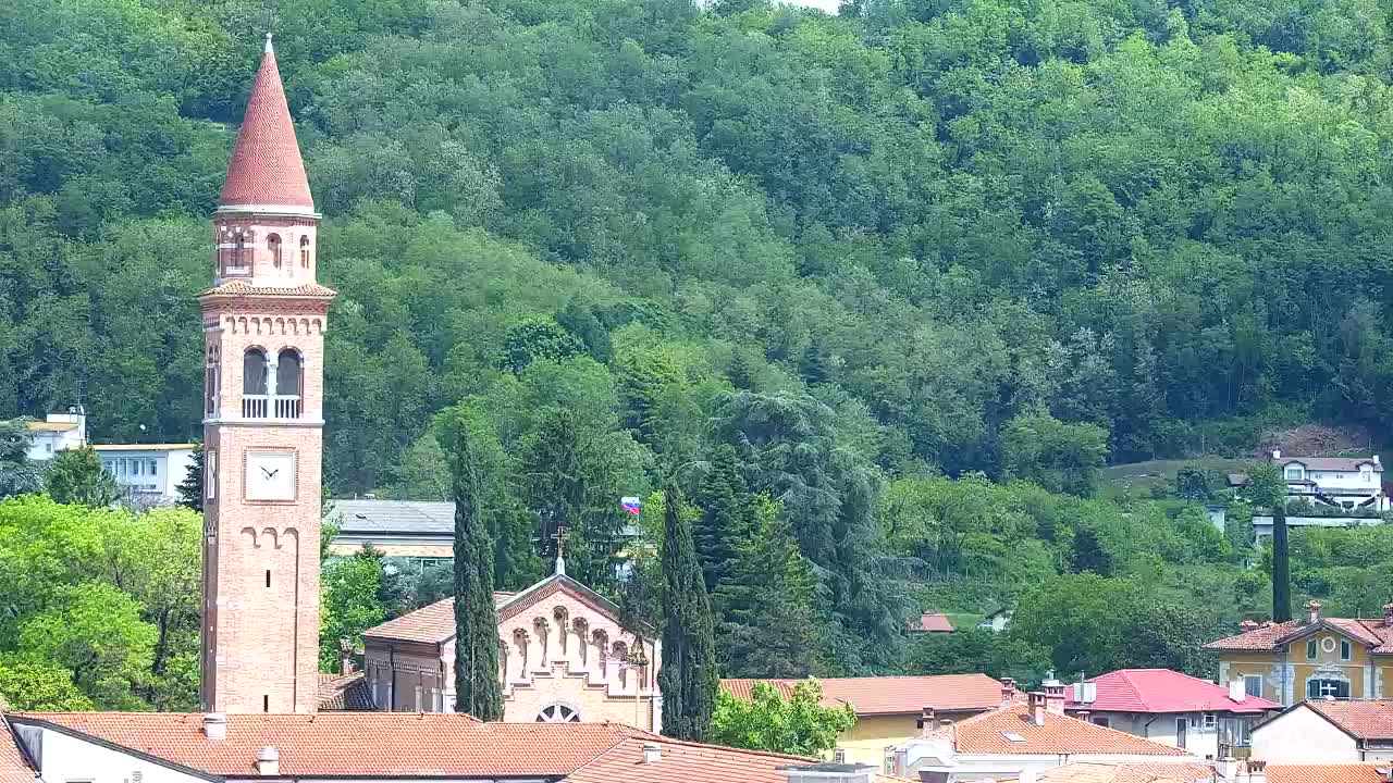 Čudovit panoramski pogled na Šempeter pri Gorici