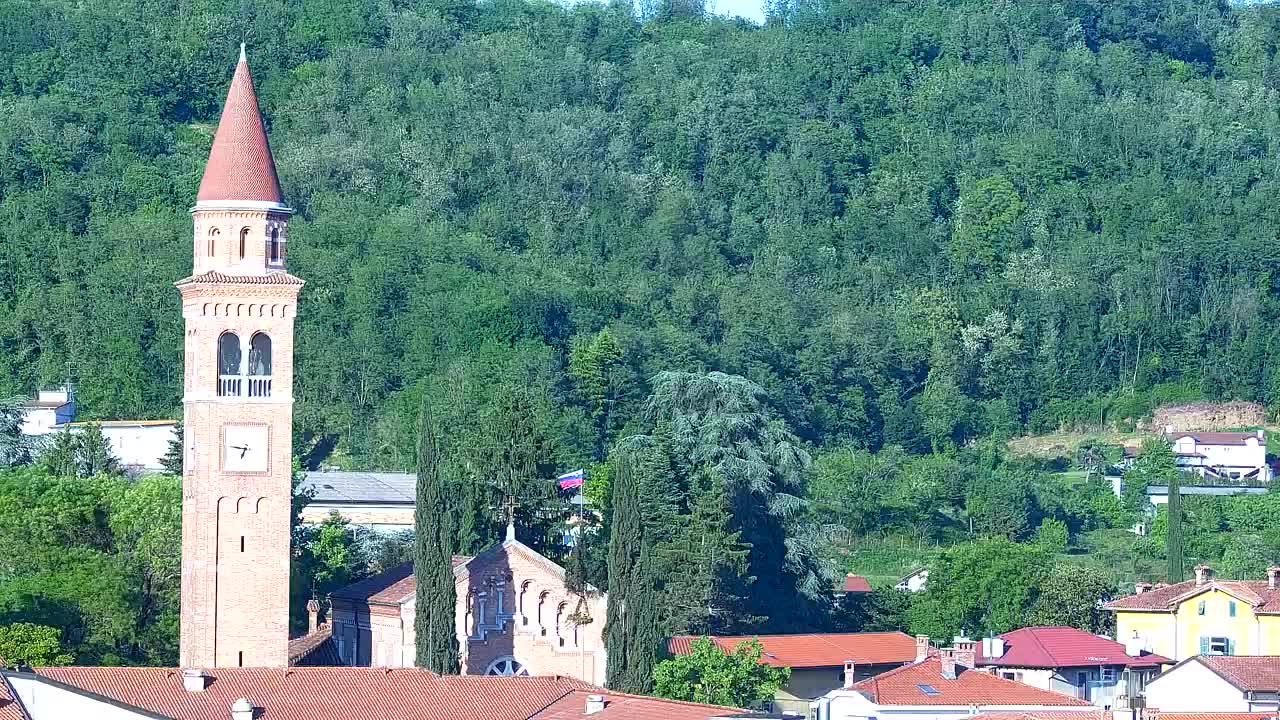 Prekrasan panoramski pogled na Šempeter pri Gorici