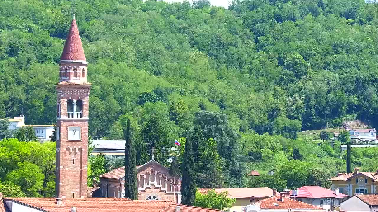 Čudovit panoramski pogled na Šempeter pri Gorici
