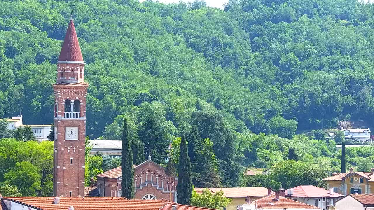 Prekrasan panoramski pogled na Šempeter pri Gorici