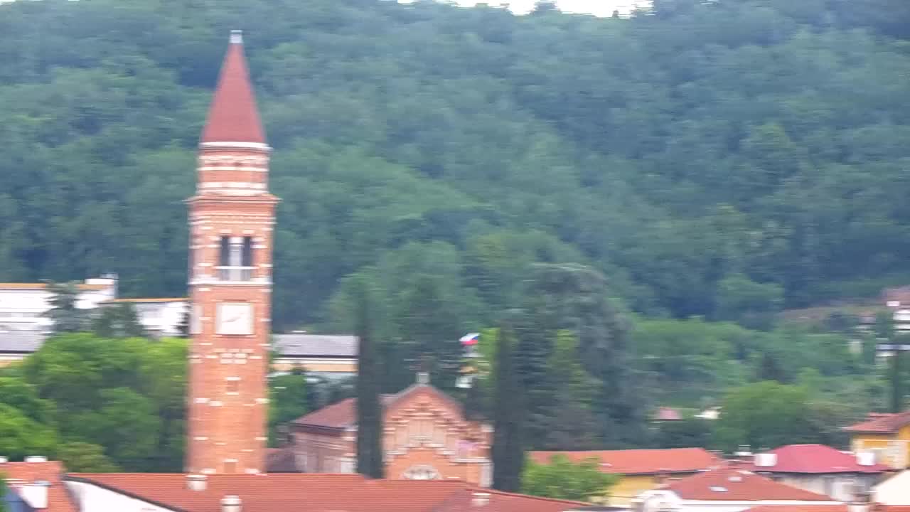 Čudovit panoramski pogled na Šempeter pri Gorici