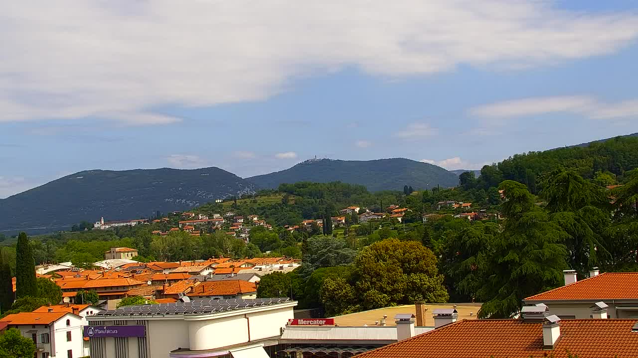 Čudovit panoramski pogled na Šempeter pri Gorici