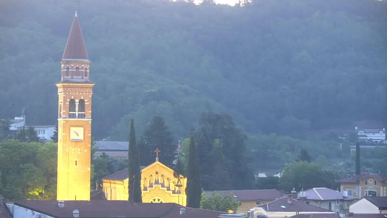 Prekrasan panoramski pogled na Šempeter pri Gorici