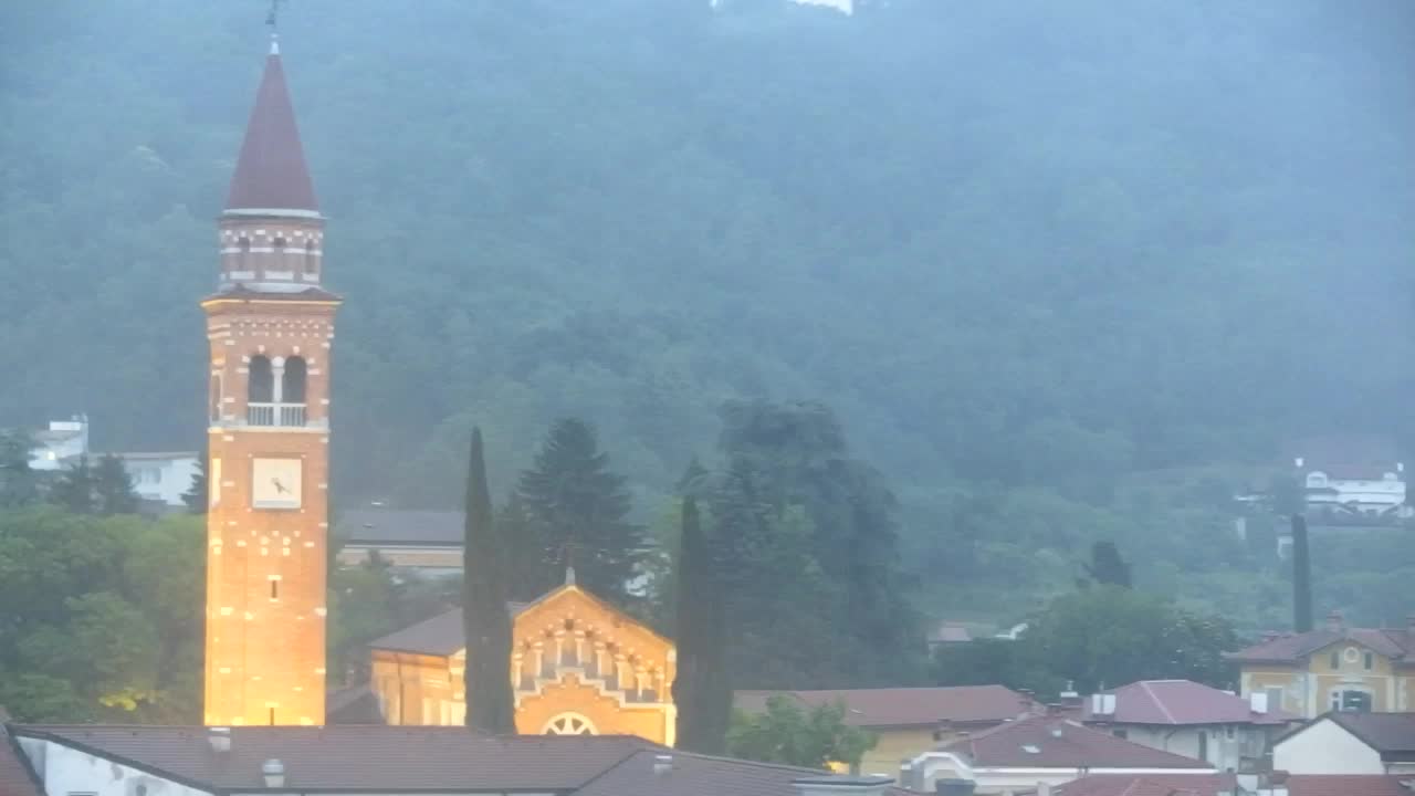 Čudovit panoramski pogled na Šempeter pri Gorici