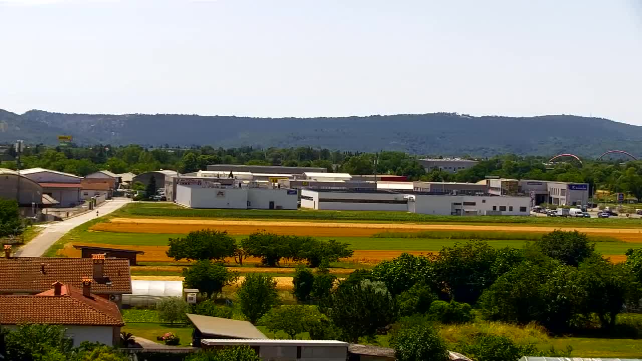 Čudovit panoramski pogled na Šempeter pri Gorici