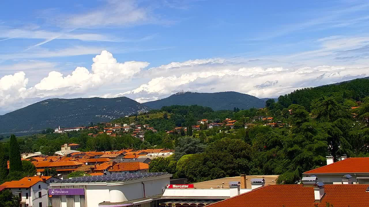 Čudovit panoramski pogled na Šempeter pri Gorici