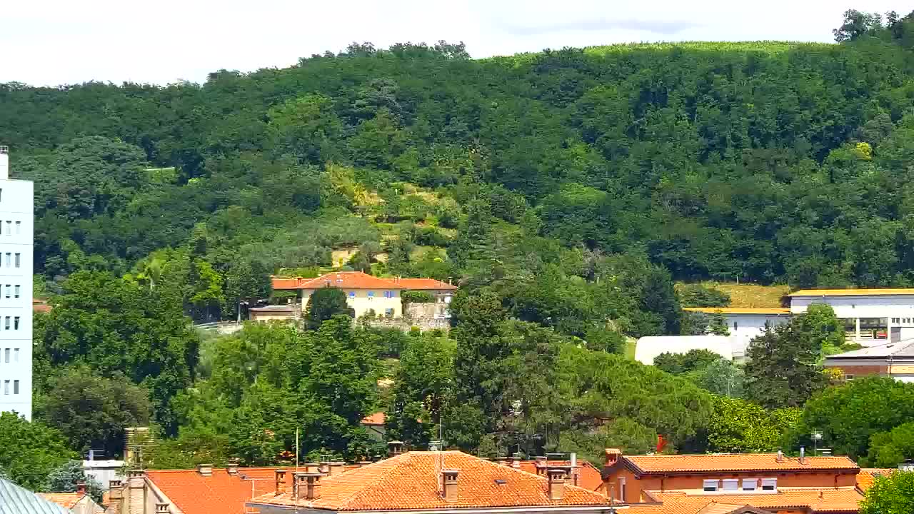 Čudovit panoramski pogled na Šempeter pri Gorici