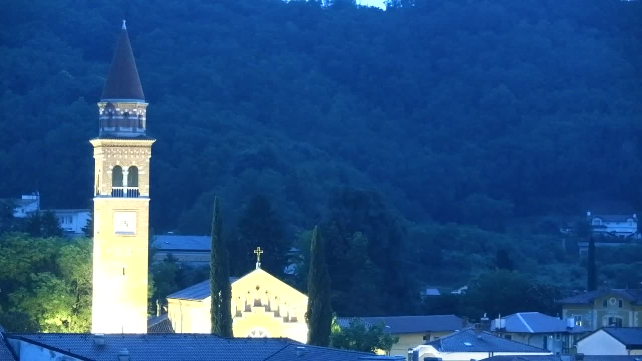 Čudovit panoramski pogled na Šempeter pri Gorici