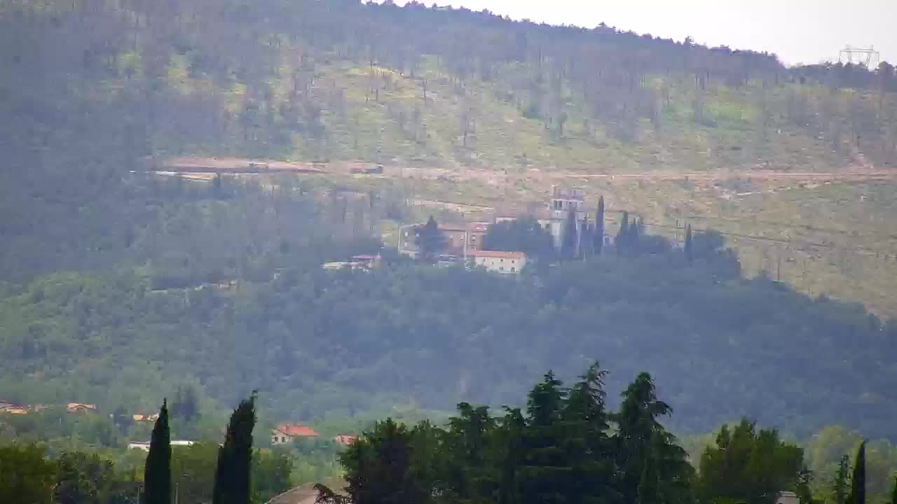 Čudovit panoramski pogled na Šempeter pri Gorici
