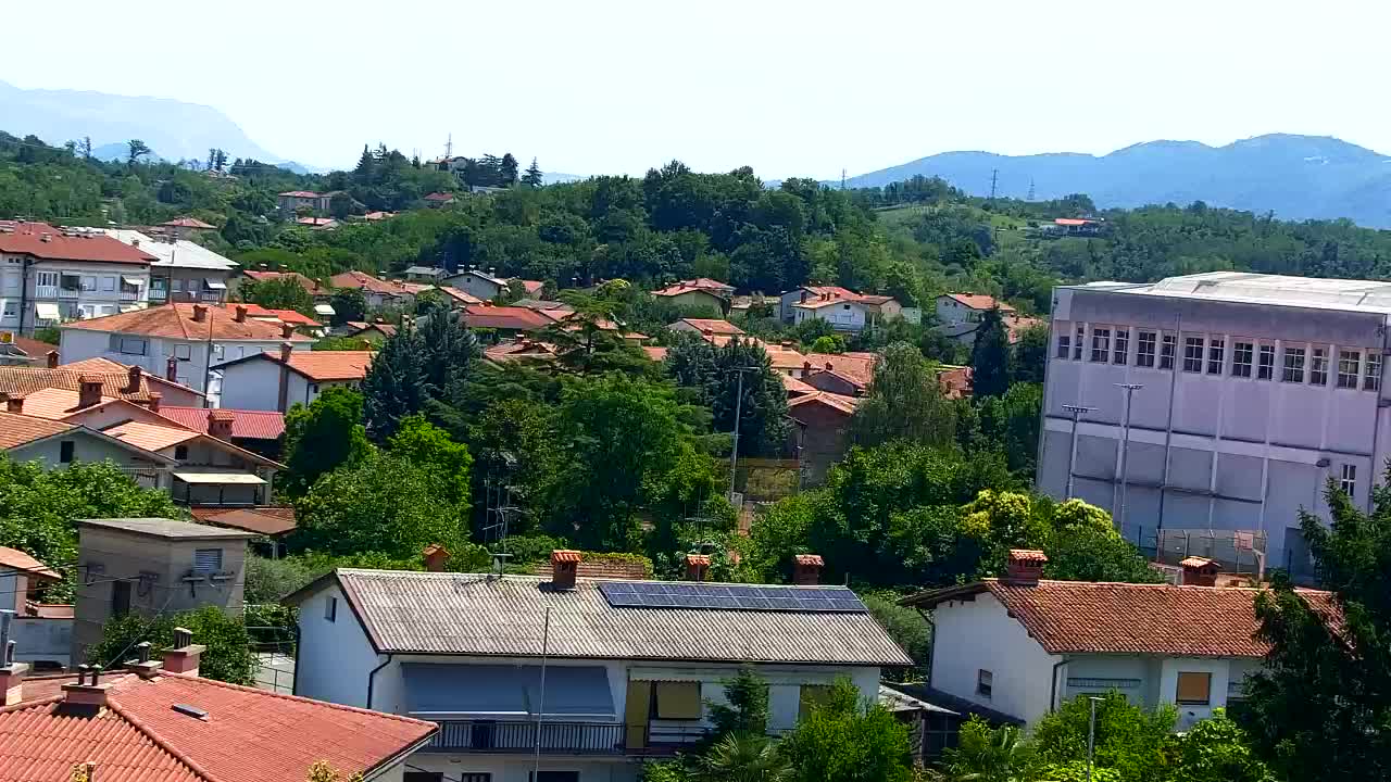 Čudovit panoramski pogled na Šempeter pri Gorici