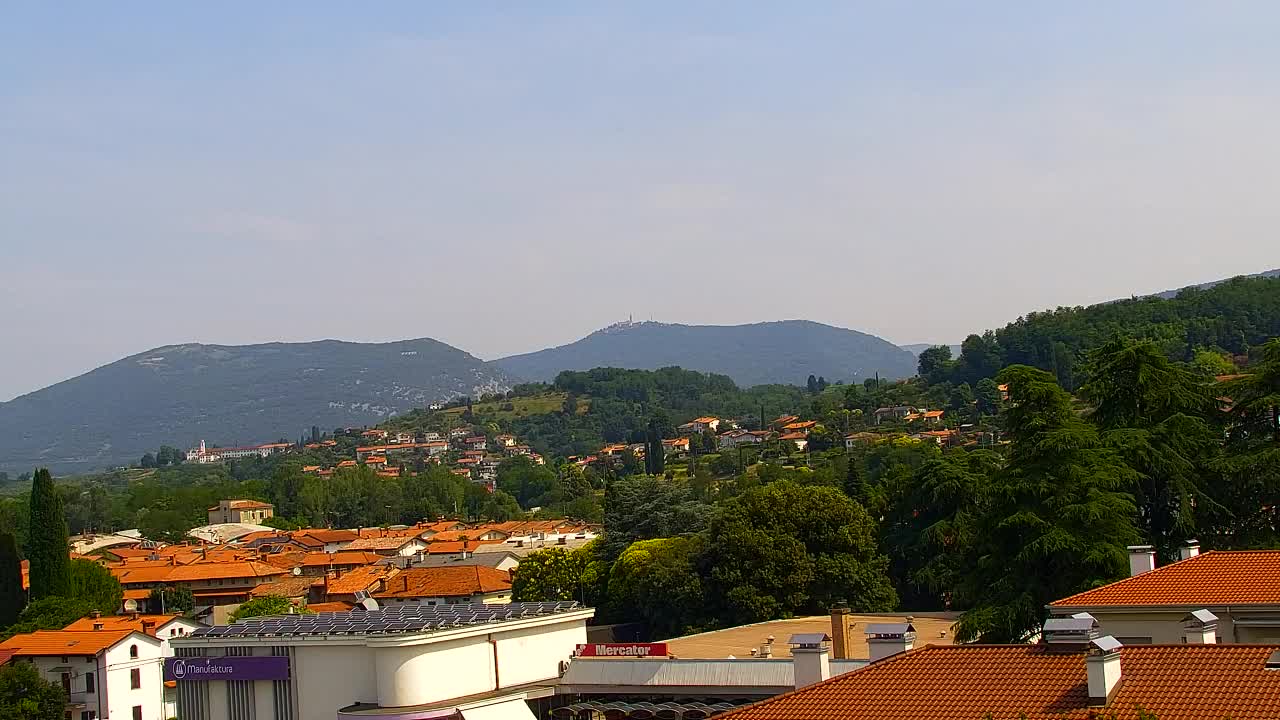 Čudovit panoramski pogled na Šempeter pri Gorici
