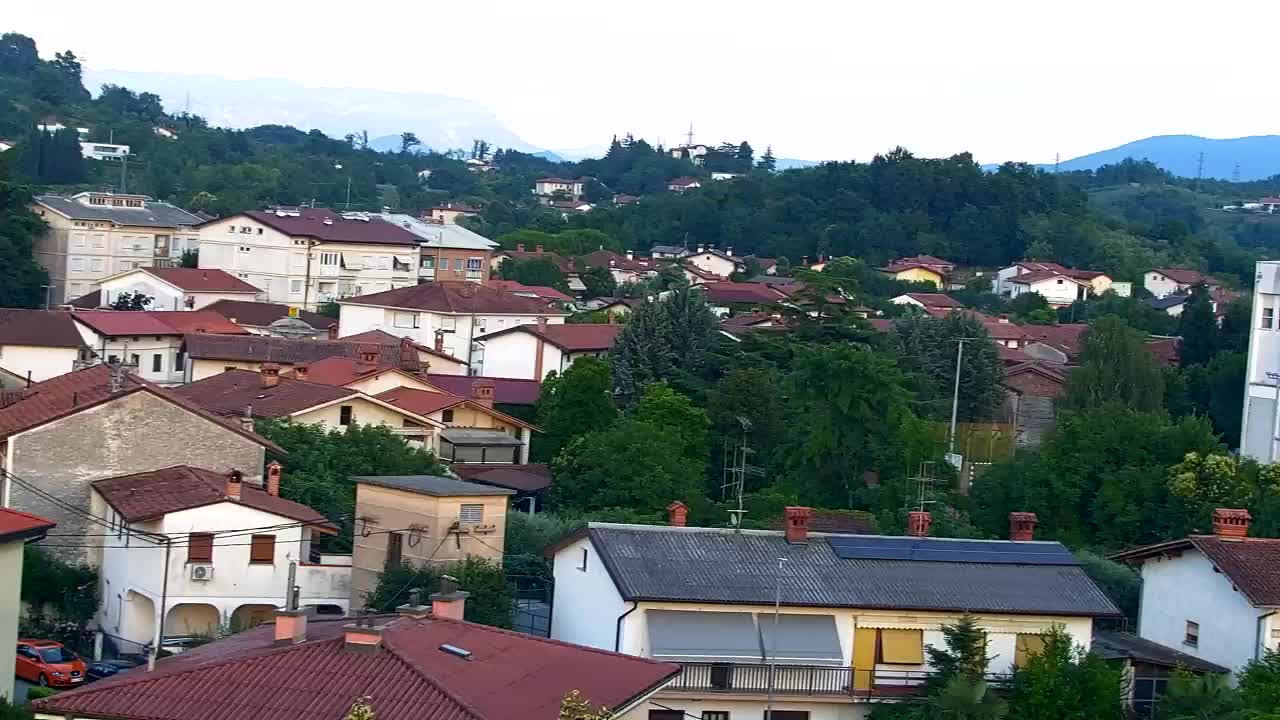 Čudovit panoramski pogled na Šempeter pri Gorici