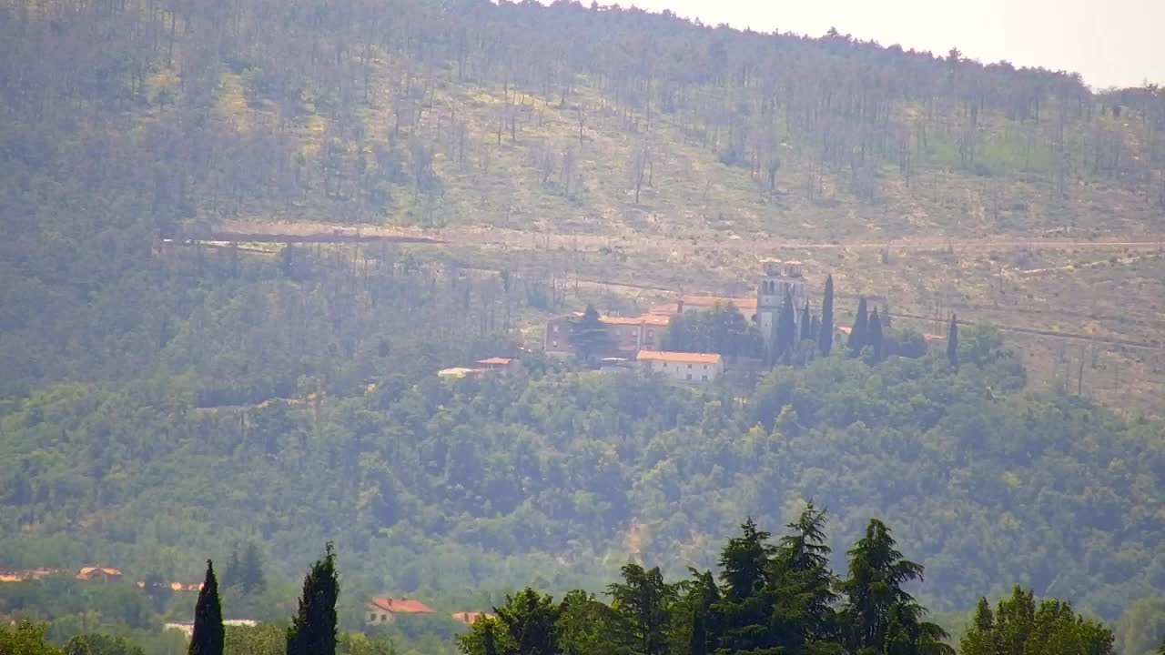 Čudovit panoramski pogled na Šempeter pri Gorici