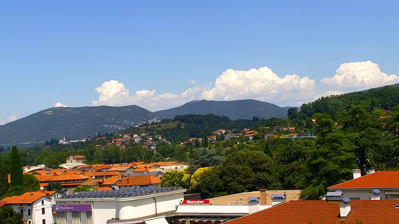 Čudovit panoramski pogled na Šempeter pri Gorici