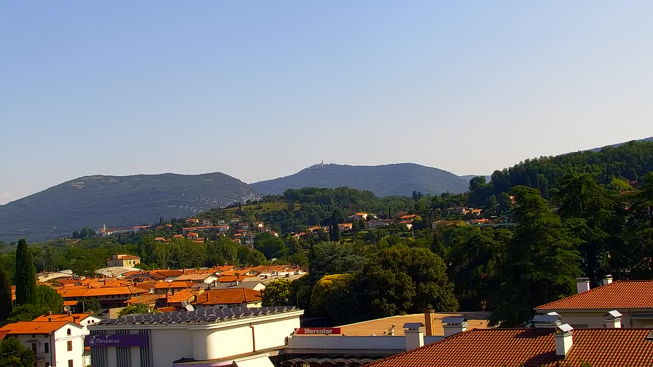 Čudovit panoramski pogled na Šempeter pri Gorici