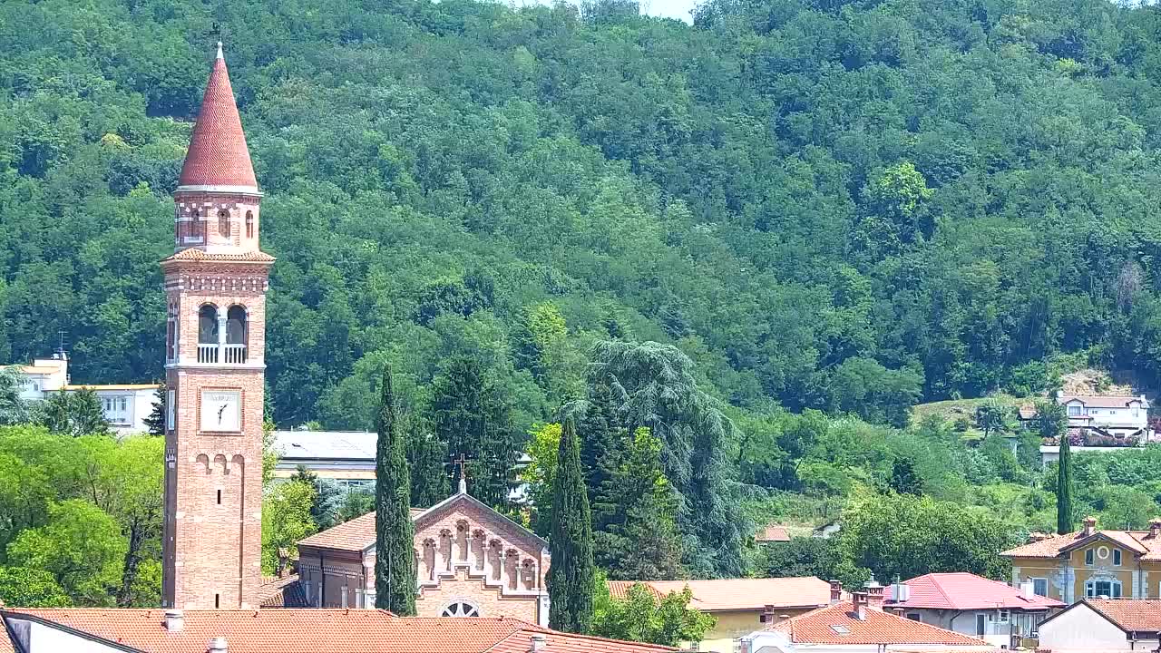Čudovit panoramski pogled na Šempeter pri Gorici