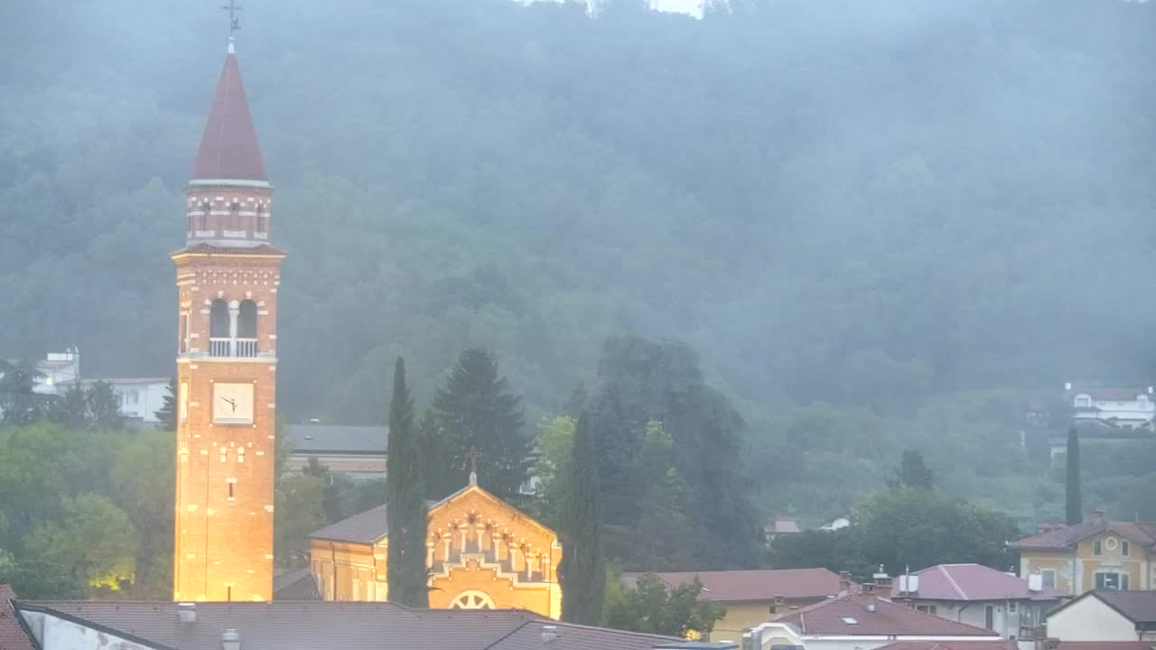 Čudovit panoramski pogled na Šempeter pri Gorici