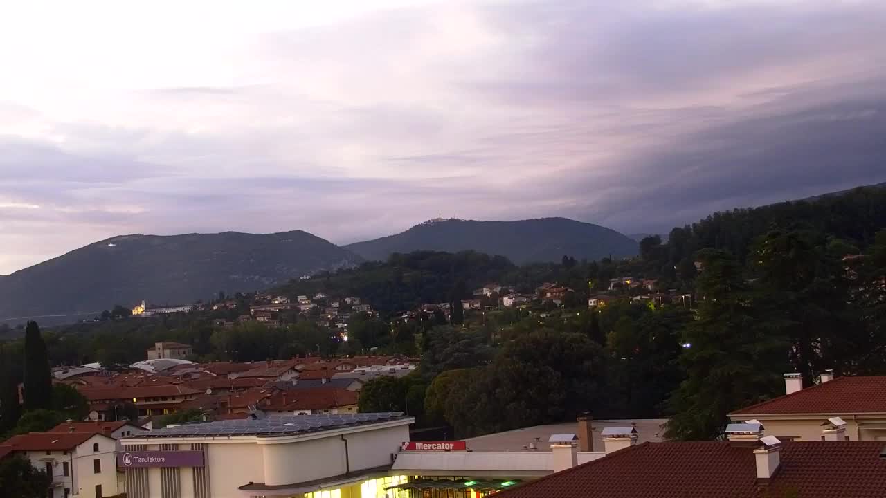 Čudovit panoramski pogled na Šempeter pri Gorici