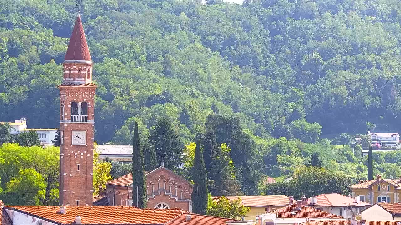Čudovit panoramski pogled na Šempeter pri Gorici