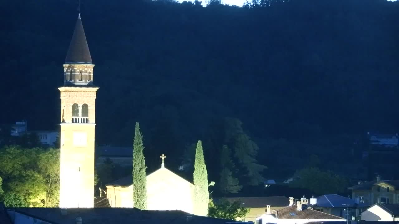 Prekrasan panoramski pogled na Šempeter pri Gorici