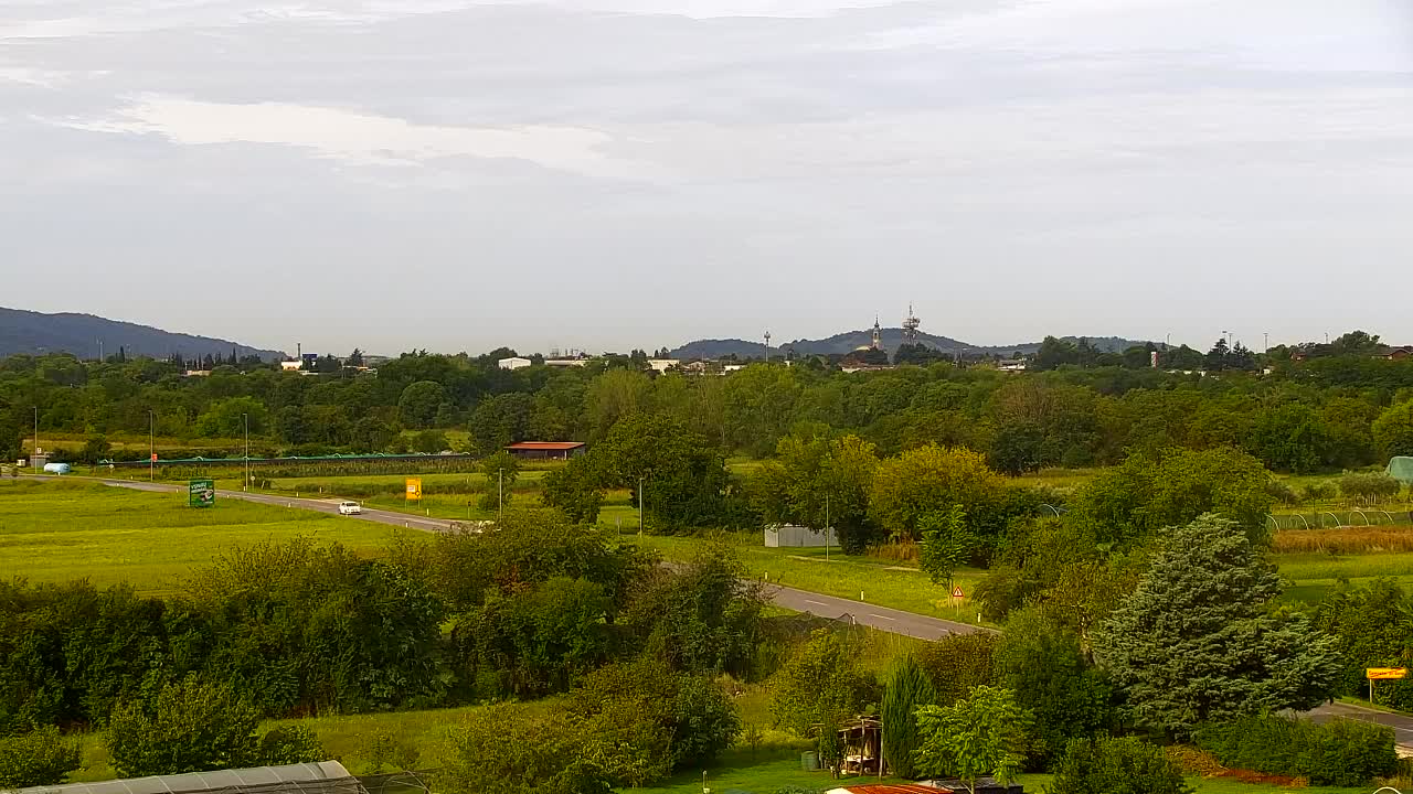 Čudovit panoramski pogled na Šempeter pri Gorici