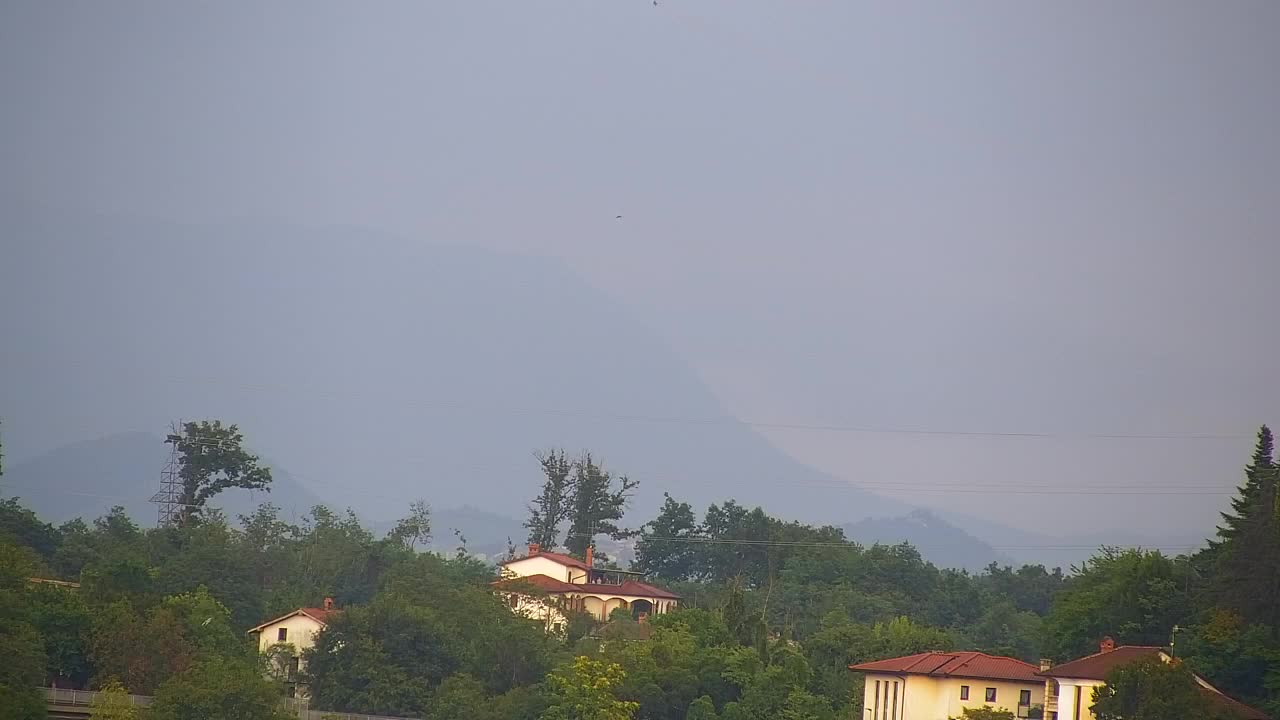 Čudovit panoramski pogled na Šempeter pri Gorici