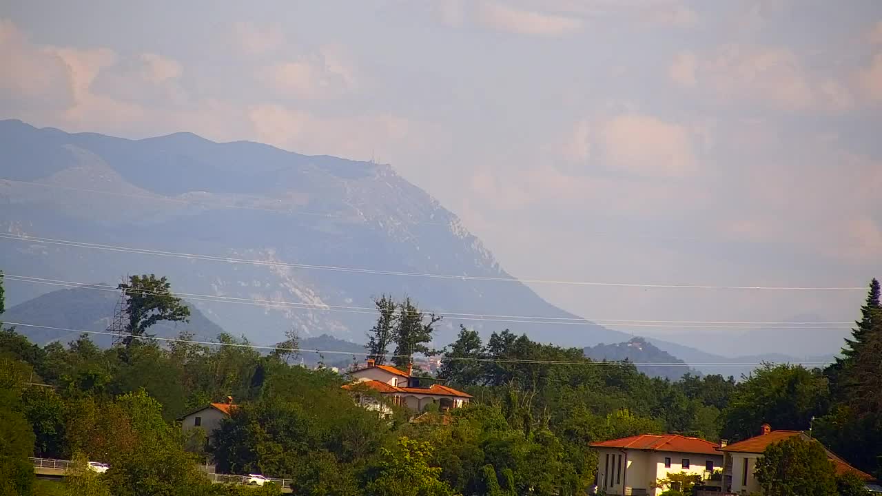 Čudovit panoramski pogled na Šempeter pri Gorici