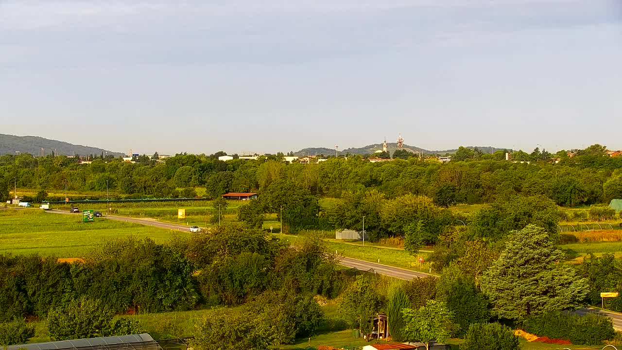 Čudovit panoramski pogled na Šempeter pri Gorici