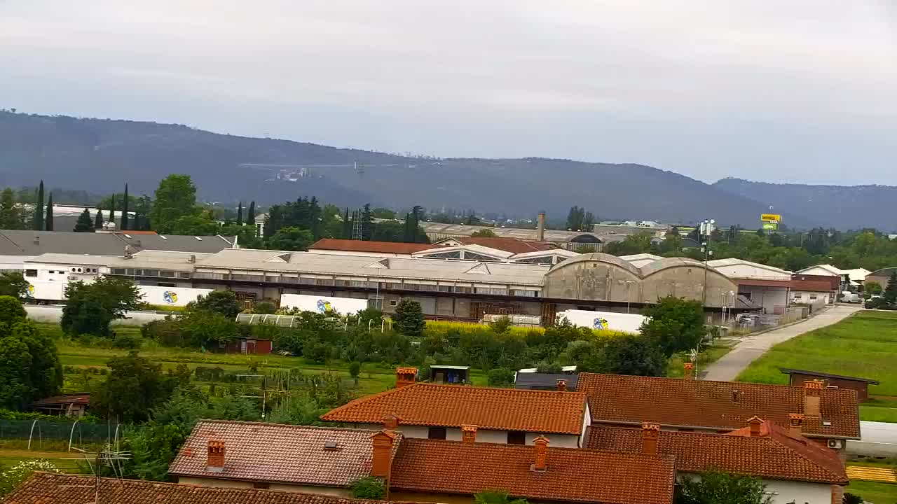 Čudovit panoramski pogled na Šempeter pri Gorici